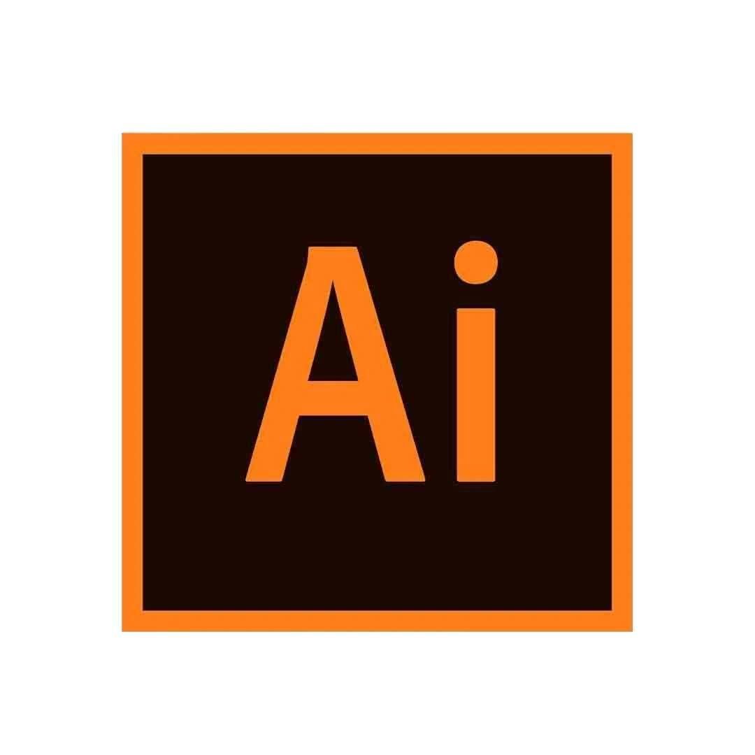Illustrator Logo Sticker